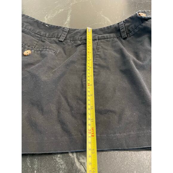 Massimo  Stretch Black chino  shorts 12 - Picture 6 of 7